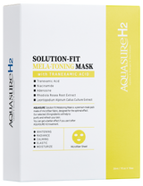 Solution-Fit Mela-Toning Mask 10pc Retail $120 - used in Aquasure H2 Treatment