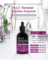 MGF Renewal Ampoule 150mL Retail $170 - Strengthening and repairing with 88% Snail Secretion Filtrate, 4-Growth Factor Complex, and Peptide Complex