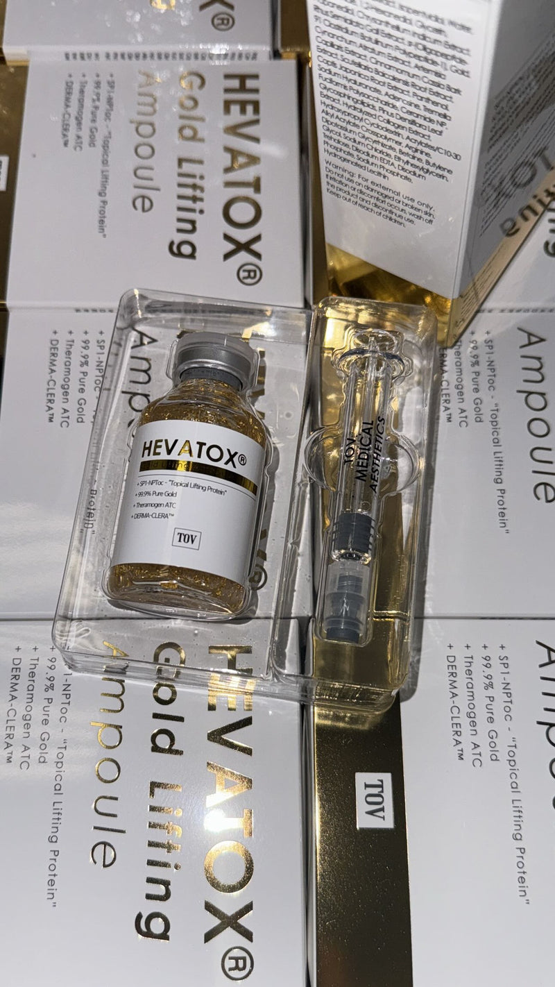 HEVATOX® Gold Ampoule (Topical Neuro-toxin) Retail $160 - SPECIAL OFFER