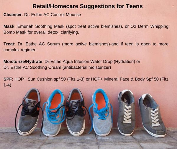 5 Step Acne Kit for Teens Retail $335