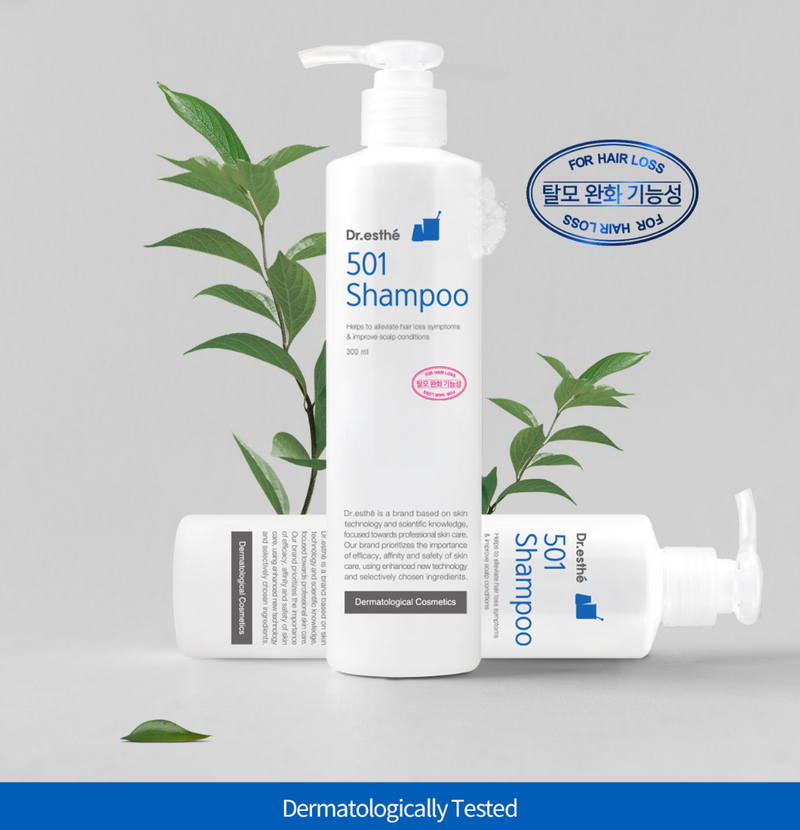 501 Shampoo 290mL Retail $58/500mL Retail $106