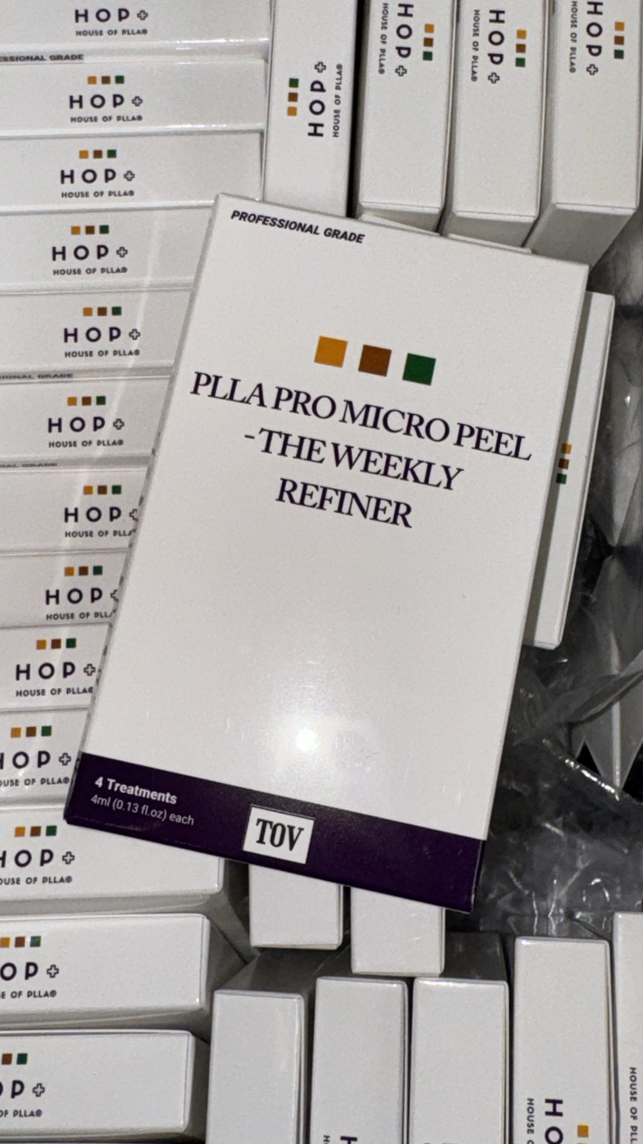 HOUSE OF PLLA® HOP+ PLLA Pro Micro Peel - The Weekly Refiner(박스/4mL x 4회 트리트먼트) - 특별 제공 