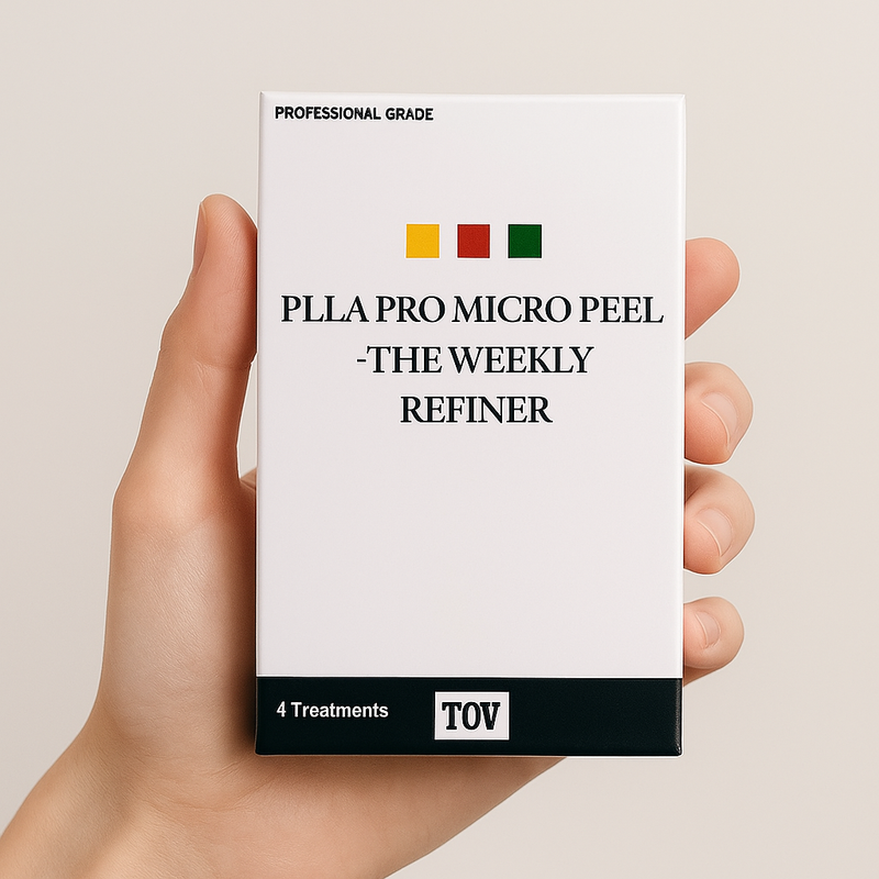 HOUSE OF PLLA® HOP+ PLLA Pro Micro Peel - The Weekly Refiner (Box/4mL x 4 Treatments) - PLLA with glycolic acid, lactic acid, salicylic acid, gluconolactone, and more!! - SPECIAL OFFER