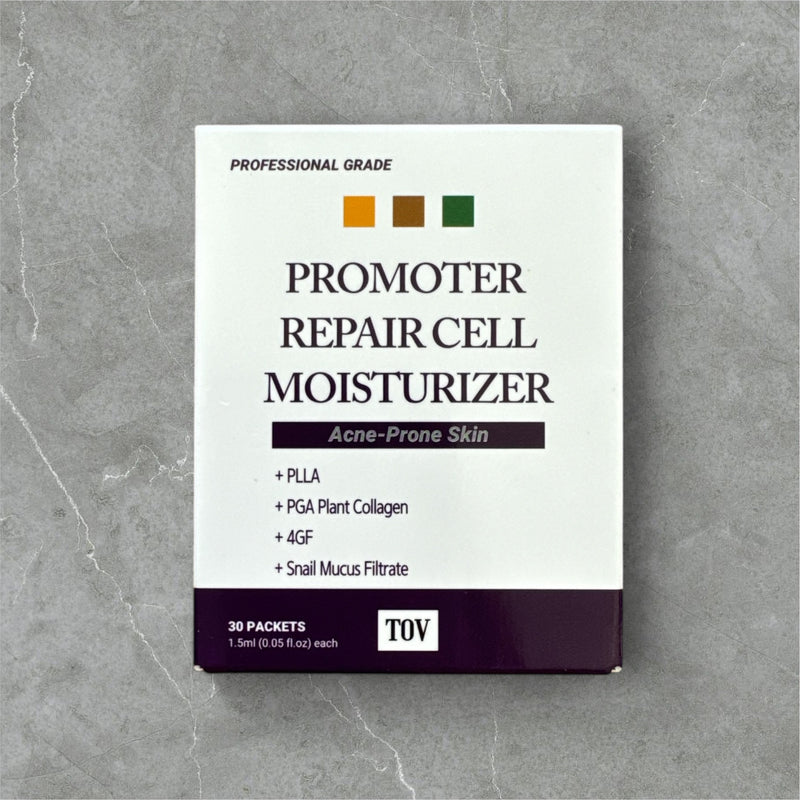 (Acne-Prone Skin) HOUSE OF PLLA® HOP+ Promoter Repair Cell Moisturizer 45mL (Travel-friendly/Individually packaged per application) Retail $130