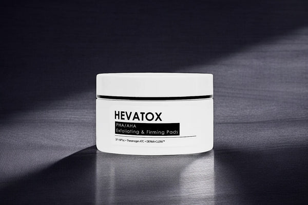 HEVATOX® PHA/AHA 각질제거 및 탄력 패드 소매가 $140(국소 신경 독소) 