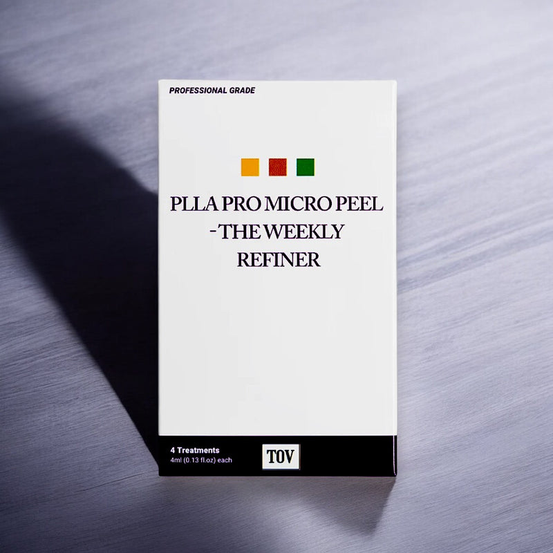 HOUSE OF PLLA® HOP+ PLLA Pro Micro Peel  - The Weekly Refiner (Box/4mL x 4 Treatments) Retail $55 - PLLA with glycolic acid, lactic acid, salicylic acid, gluconolactone, and more!!