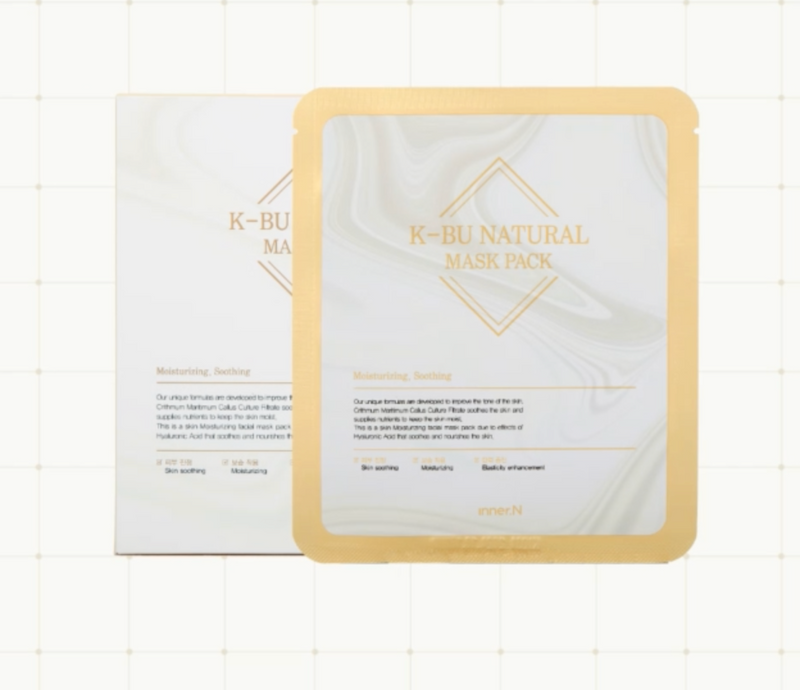 K-BU Natural Mask Pack 10pc Retail $80