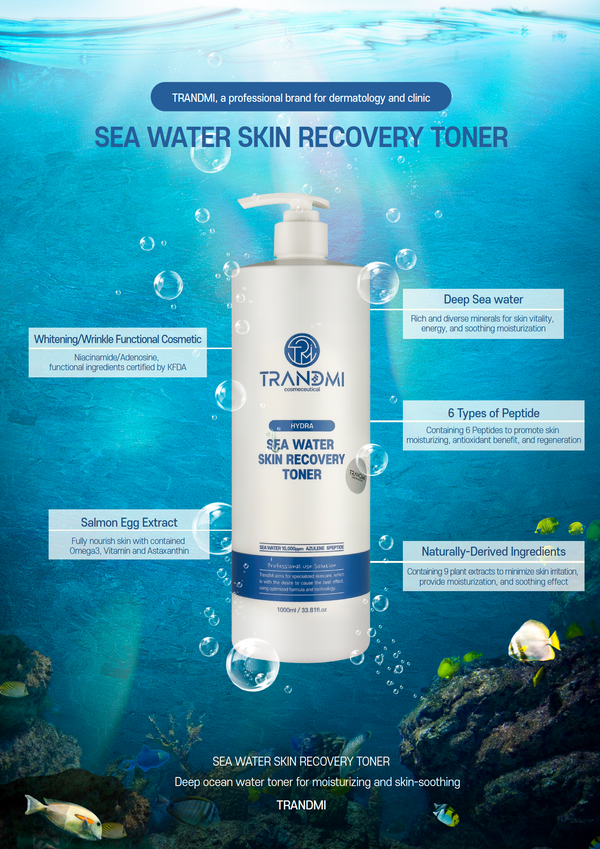 Sea Water Skin Recovery Toner 200ml Retail $60