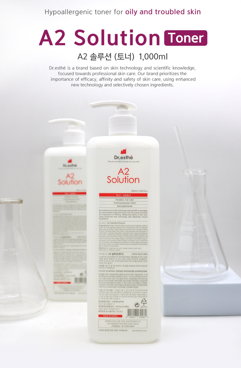 A2 Solution 1000ml - Acne