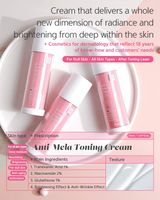 Anti-Mela Toning Cream 50mL Retail $70 - Halo Glow