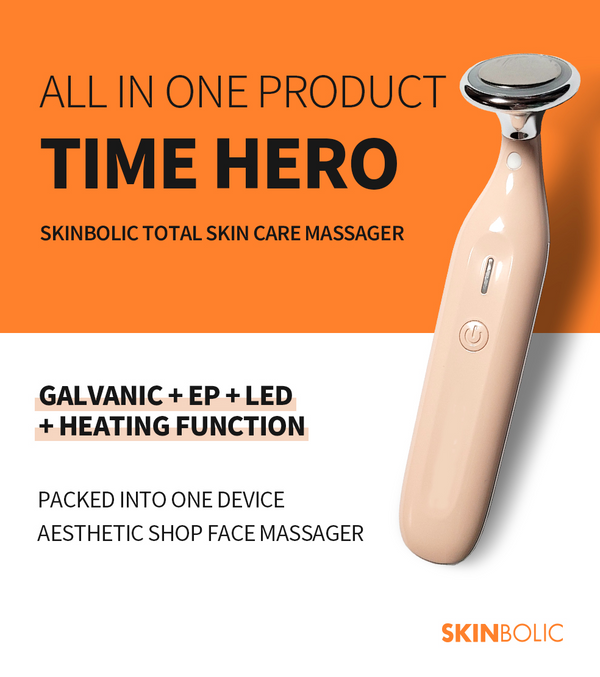 Time Hero - Thermal Massager with EP/LED/Galvanic! - Retail $600