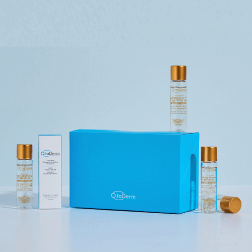 Oxygen Revitalizing Ampoule (Box/10mL x 10 Vials) Retail $170 - O2toderm Treatment