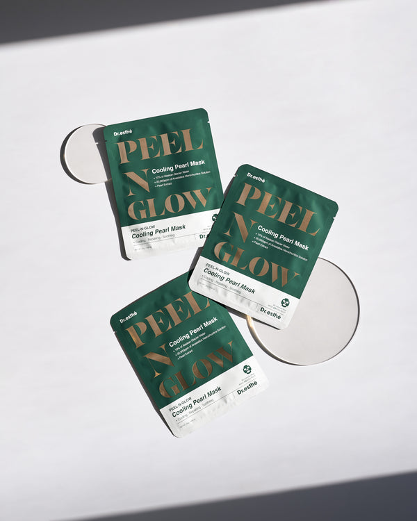 PEEL-N-GLOW Cooling Pearl Mask 5pc Retail $46