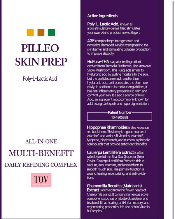 HOUSE OF PLLA® HOP+ Pilleo Skin Prep Retail $95 - Daily Refining Complex (Toner) - SPECIAL OFFER