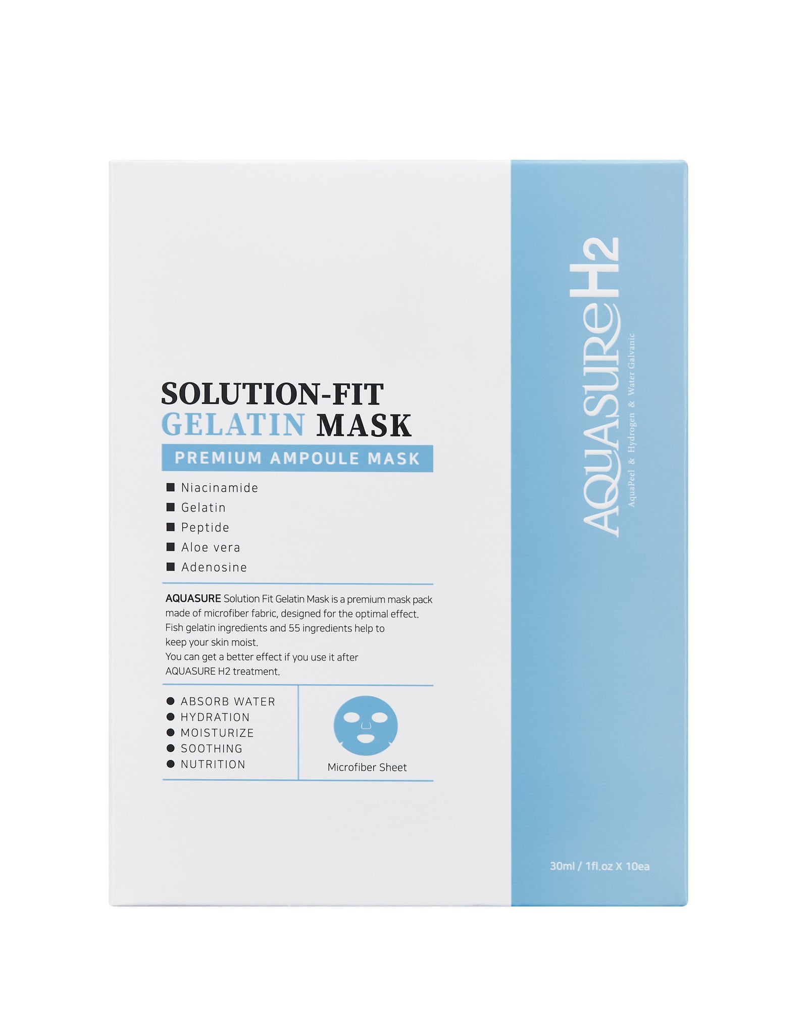 Solution-Fit Gelatin Mask 10pc Retail $120 - used in