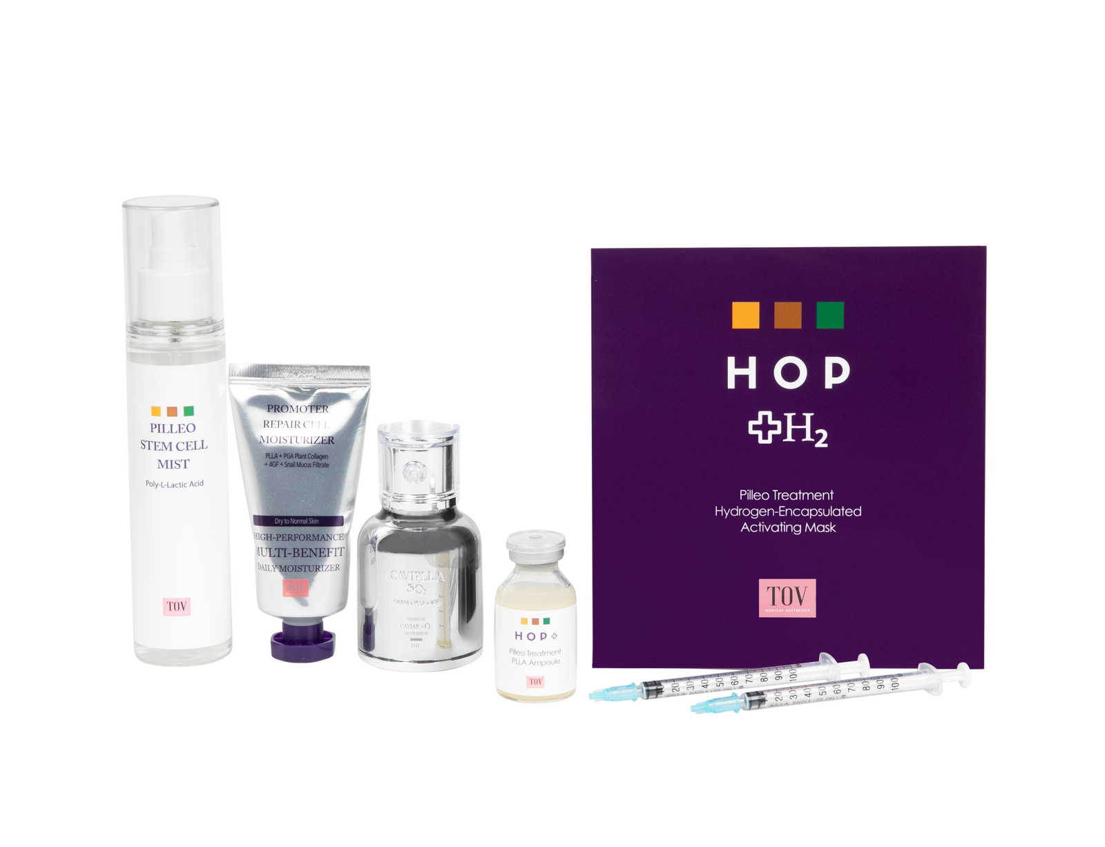 plants are purple serum test HOUSE OF PLLA® HOP+ Pilleo Mask Trial Kit