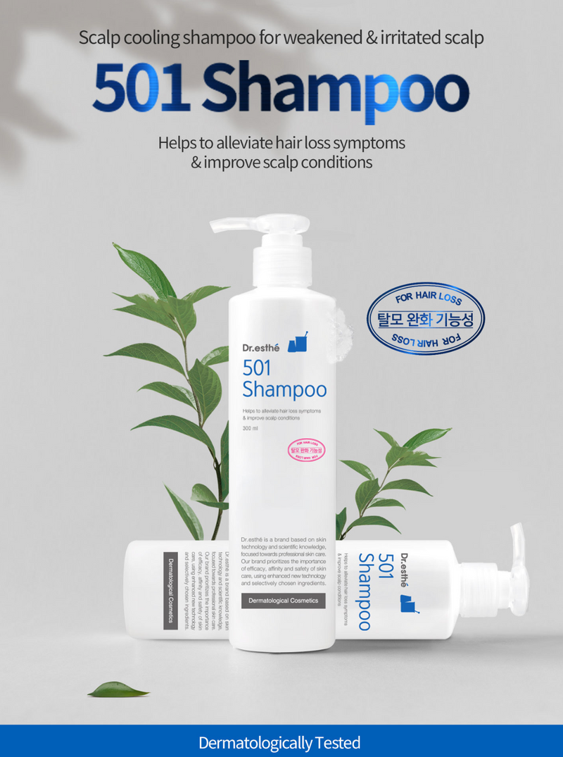 501 Shampoo 290ml Retail $58