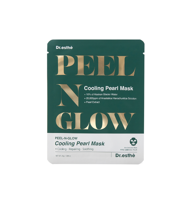 PEEL-N-GLOW Cooling Pearl Mask 5pc Retail $46